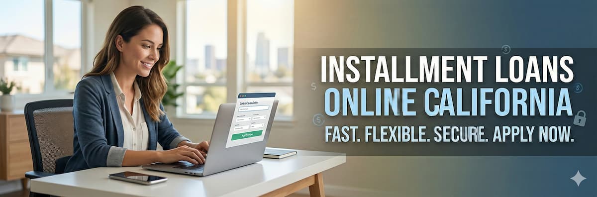 California installment loan vs personal loan comparison chart and financial agreement