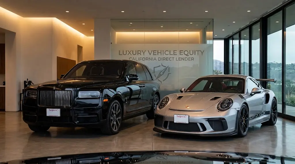 Luxury car title loans in San Francisco and Silicon Valley: Asset-backed exotic car equity in Palo Alto and the Bay Area